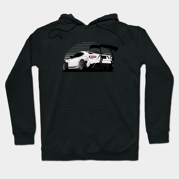 JDM Tuning & Drift Car GT86 Fan Hoodie by Automotive Apparel & Accessoires